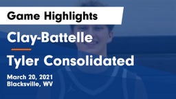 Clay-Battelle  vs Tyler Consolidated  Game Highlights - March 20, 2021