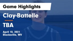 Clay-Battelle  vs TBA Game Highlights - April 10, 2021