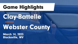 Clay-Battelle  vs Webster County  Game Highlights - March 14, 2023