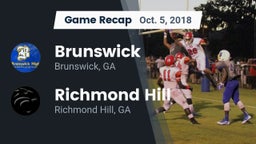 Recap: Brunswick  vs. Richmond Hill  2018