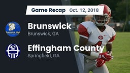 Recap: Brunswick  vs. Effingham County  2018