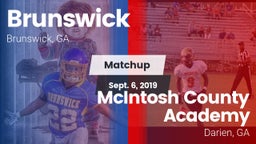 Matchup: Brunswick High vs. McIntosh County Academy  2019