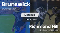 Matchup: Brunswick High vs. Richmond Hill  2019