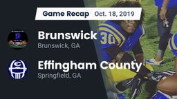 Recap: Brunswick  vs. Effingham County  2019