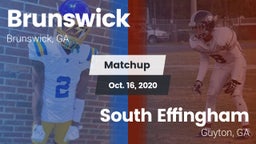 Matchup: Brunswick High vs. South Effingham  2020