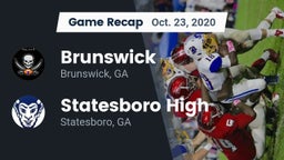 Recap: Brunswick  vs. Statesboro High 2020