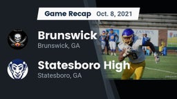 Recap: Brunswick  vs. Statesboro High 2021