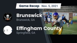 Recap: Brunswick  vs. Effingham County  2021