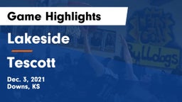 Lakeside  vs Tescott  Game Highlights - Dec. 3, 2021
