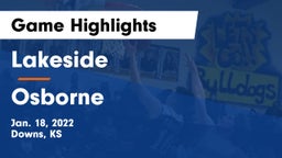Lakeside  vs Osborne  Game Highlights - Jan. 18, 2022