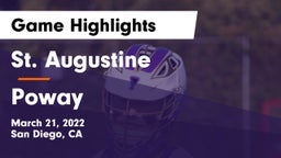 St. Augustine  vs Poway  Game Highlights - March 21, 2022