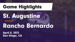 St. Augustine  vs Rancho Bernardo  Game Highlights - April 8, 2022