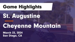 St. Augustine  vs Cheyenne Mountain  Game Highlights - March 23, 2024