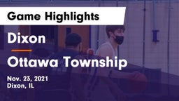 Dixon  vs Ottawa Township  Game Highlights - Nov. 23, 2021