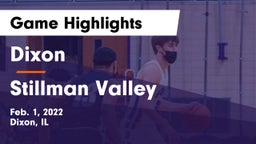 Dixon  vs Stillman Valley  Game Highlights - Feb. 1, 2022