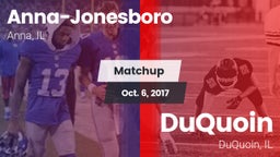 Matchup: Anna-Jonesboro High vs. DuQuoin  2017