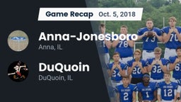 Recap: Anna-Jonesboro  vs. DuQuoin  2018