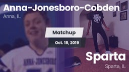 Matchup: Anna-Jonesboro High vs. Sparta  2019