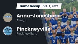 Recap: Anna-Jonesboro  vs. Pinckneyville  2021
