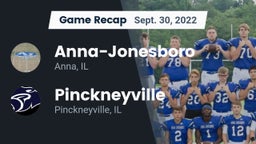 Recap: Anna-Jonesboro  vs. Pinckneyville  2022