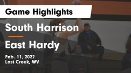 South Harrison  vs East Hardy  Game Highlights - Feb. 11, 2022