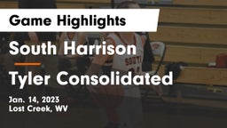 South Harrison  vs Tyler Consolidated  Game Highlights - Jan. 14, 2023
