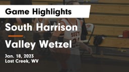 South Harrison  vs Valley Wetzel Game Highlights - Jan. 18, 2023