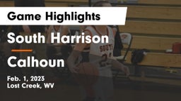 South Harrison  vs Calhoun  Game Highlights - Feb. 1, 2023