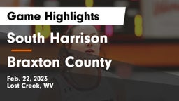 South Harrison  vs Braxton County  Game Highlights - Feb. 22, 2023