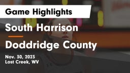 South Harrison  vs Doddridge County  Game Highlights - Nov. 30, 2023