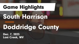 South Harrison  vs Doddridge County  Game Highlights - Dec. 7, 2023