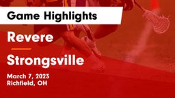 Revere  vs Strongsville  Game Highlights - March 7, 2023