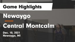 Newaygo  vs Central Montcalm  Game Highlights - Dec. 10, 2021