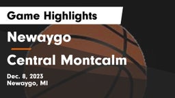 Newaygo  vs Central Montcalm  Game Highlights - Dec. 8, 2023