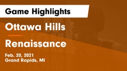 Ottawa Hills  vs Renaissance  Game Highlights - Feb. 20, 2021