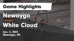 Newaygo  vs White Cloud  Game Highlights - Jan. 4, 2022