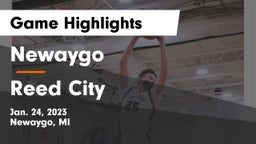 Newaygo  vs Reed City  Game Highlights - Jan. 24, 2023