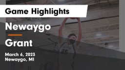 Newaygo  vs Grant  Game Highlights - March 6, 2023