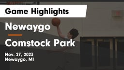 Newaygo  vs Comstock Park  Game Highlights - Nov. 27, 2023