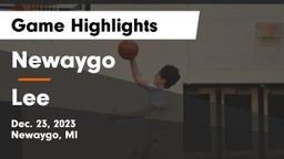 Newaygo  vs Lee  Game Highlights - Dec. 23, 2023