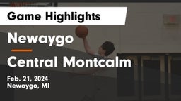 Newaygo  vs Central Montcalm  Game Highlights - Feb. 21, 2024