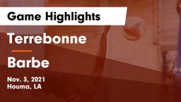 Terrebonne  vs Barbe  Game Highlights - Nov. 3, 2021