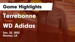 Terrebonne  vs WD Adidas Game Highlights - Jan. 23, 2022