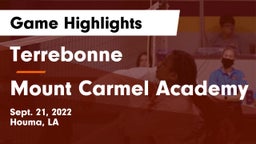 Terrebonne  vs Mount Carmel Academy Game Highlights - Sept. 21, 2022