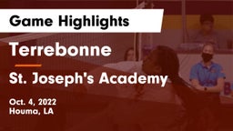 Terrebonne  vs St. Joseph's Academy  Game Highlights - Oct. 4, 2022