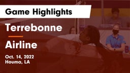 Terrebonne  vs Airline  Game Highlights - Oct. 14, 2022