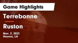 Terrebonne  vs Ruston  Game Highlights - Nov. 2, 2022