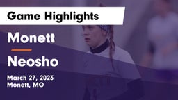 Monett  vs Neosho  Game Highlights - March 27, 2023