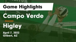 Campo Verde  vs Higley  Game Highlights - April 7, 2022