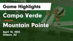 Campo Verde  vs Mountain Pointe Game Highlights - April 18, 2023